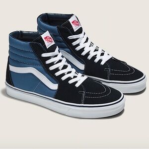 Vans High-Top Sneakers - Black and Blue